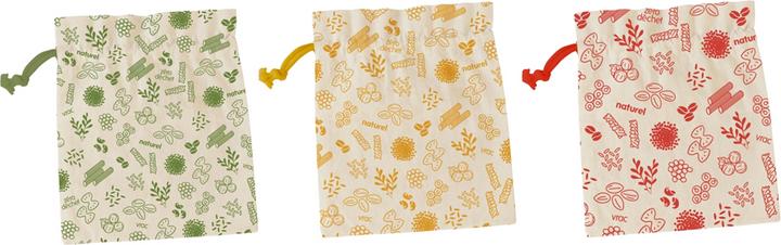 Actual product image Pebbly Fabric bag set of 3 (3 x)