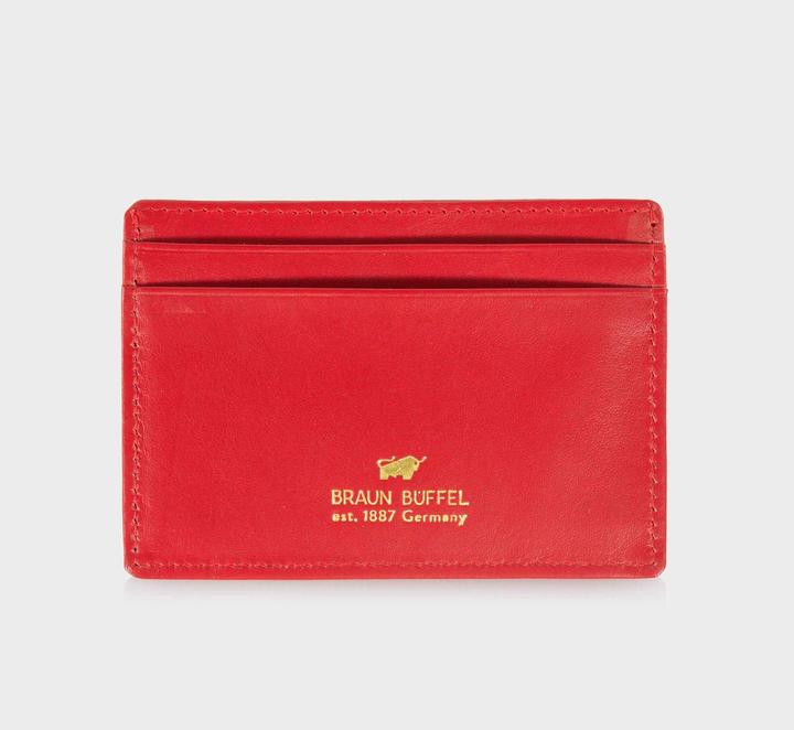 Actual product image Braun Büffel Verona credit card holder leather 10 cm