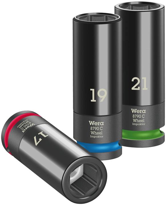 Produktbild Wera Wheel Impaktor C Set 1 (19 mm, 17 mm, 21 mm)
