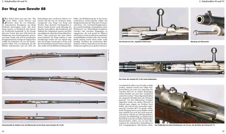 Produktbild Militaria Deutsche Militärgewehre Band 2 Schusswaffen 88 und 91 (Deutsch)