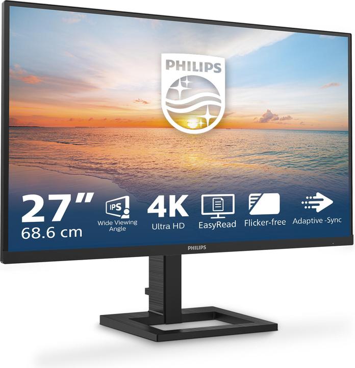 Produktbild Philips MMD 27E1N1900AE/00 IPS Monitor,,, Speakers, höhenverstellbar, 2x HDMI, USB Hub, 2x USB 3.2, PD (3840 x 2160 Pixel, 27")
