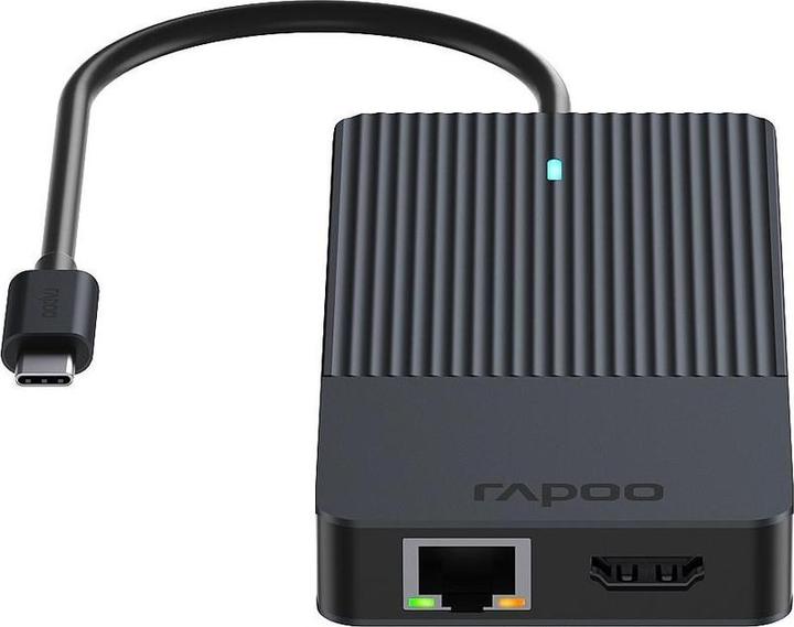 Actual product image Rapoo UCM-2006 (USB-C, 10 Ports)
