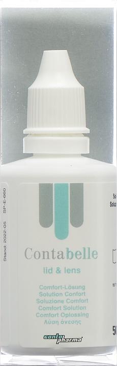 Produktbild Contabelle Comfort lid & lens (Reinigungstücher, 50 ml)