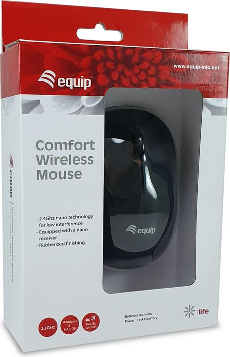 Image du produit equip Souris sans fil 2.4 ghz Mini (Sans fil)