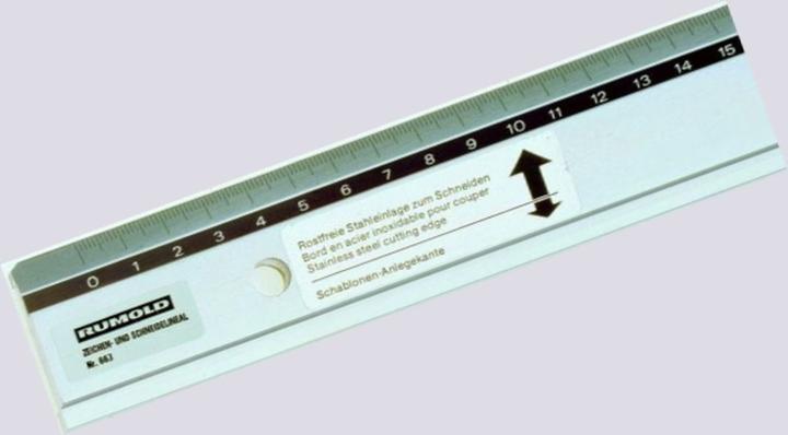 Produktbild Rumold Zeichen- und Schneidelineale (500 mm)