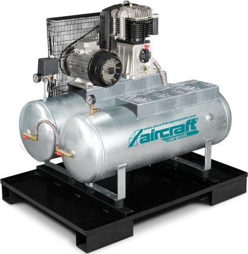 Image du produit Stürmer - AIRPROFI DUO 853/2x100/10 - Compresseur à piston stationnaire avec 2 réservoirs d'air comprimé de (10 bar, 100 l)