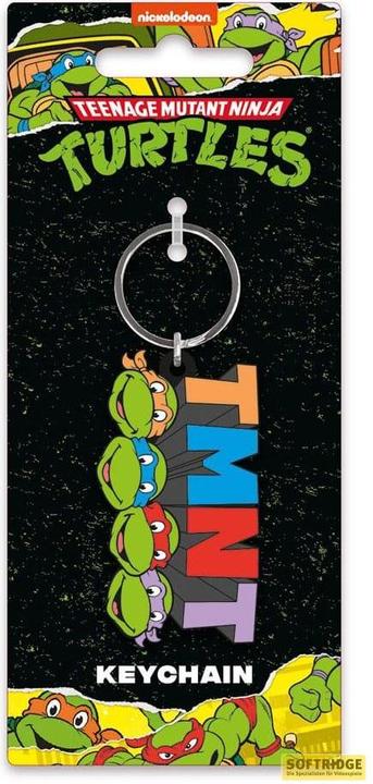 Actual product image Pyramid Tortues Ninja porte-clés caoutchouc Classic