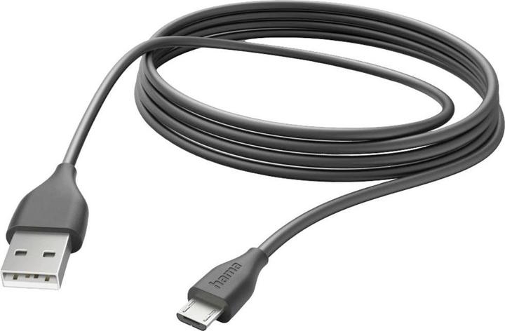 Image du produit Hama USB A – Micro USB B (3 m, USB 2.0)
