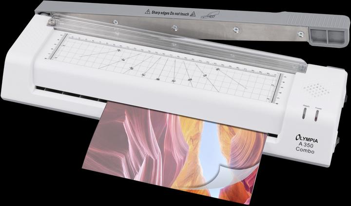 Immagine prodotto Olympia Un laminatore A3 Combo DIN 350 Combo DIN con taglierina a leva (75 - 125 µm, A4, A3)