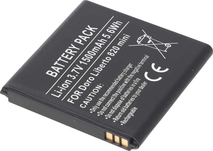 Actual product image AccuCell Akku Doro Liberto 820 mini Akku DBM-1500B