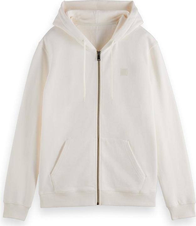 Scotch & Soda Regular Full Zip Logo Hoodie