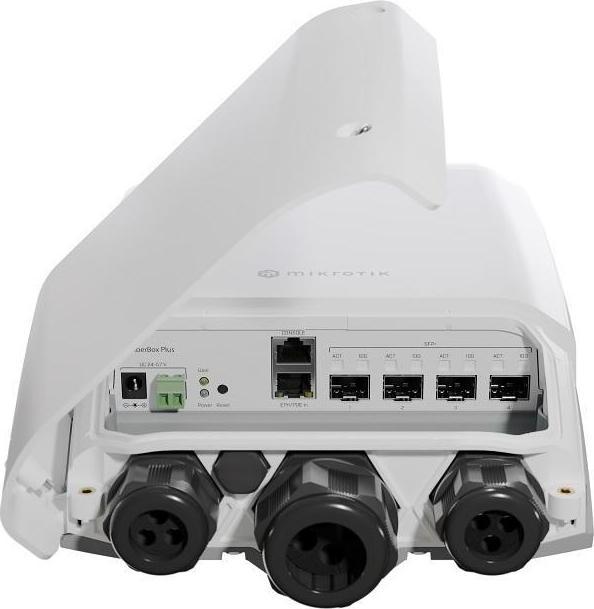 Image du produit MikroTik CRS305-1G-4S+OUT - FiberBox Plus avec licence RouterOS L5 (5 ports)