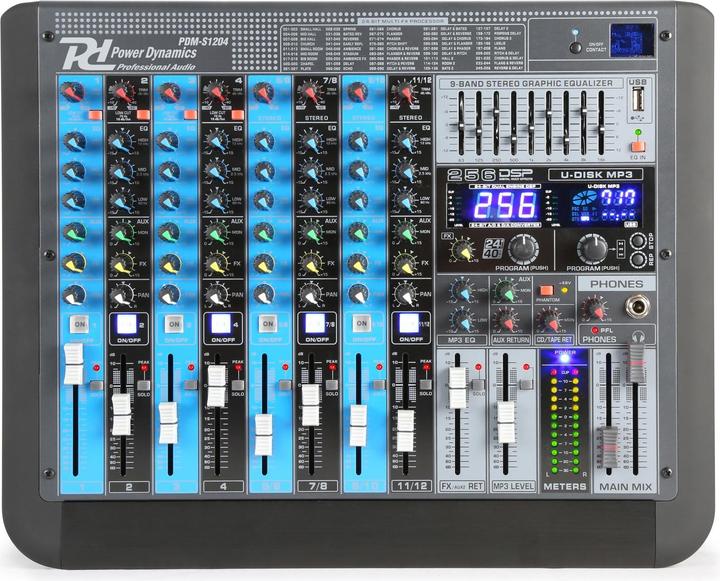 Actual product image Power Dynamics Mixer PDM-S1204 (Studio- and Livemixer)