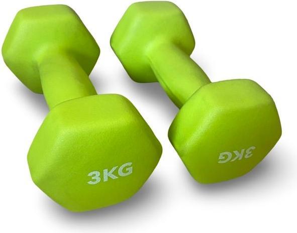 Gym Universe 2x 3kg dumbbell set (2 x 3 kg)