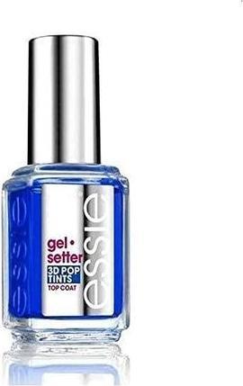 Image du produit Essie Gel-setter 3D Gel Effect Tinted Top Coat - 10 Birds Eye Blue 13.5ml (Birds Eye Blue, Top coat)