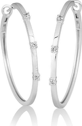 Breuning OHRSCHMUCK - BRILL. 0,48 Ct. H/si (750/18 K Gold)