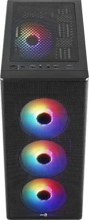 Produktbild AeroCool Geh Midi Designer v2 MicroATX/ATX/MiniITX (black) (Mini-ITX, ATX)