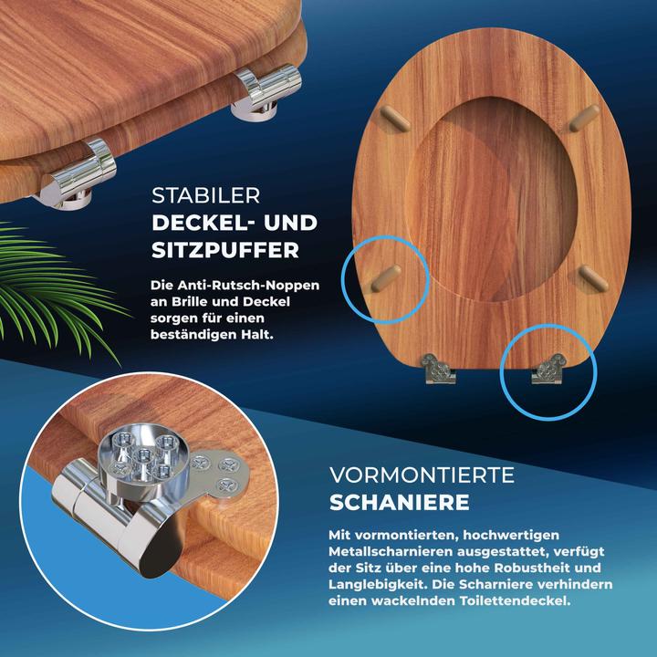 Produktbild Casaria Toilettendeckel