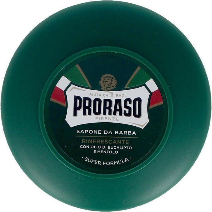 Image du produit Proraso Green Shaving Soap In A Jar (savon à barbe vert dans un pot) (75 ml, Savon à raser)