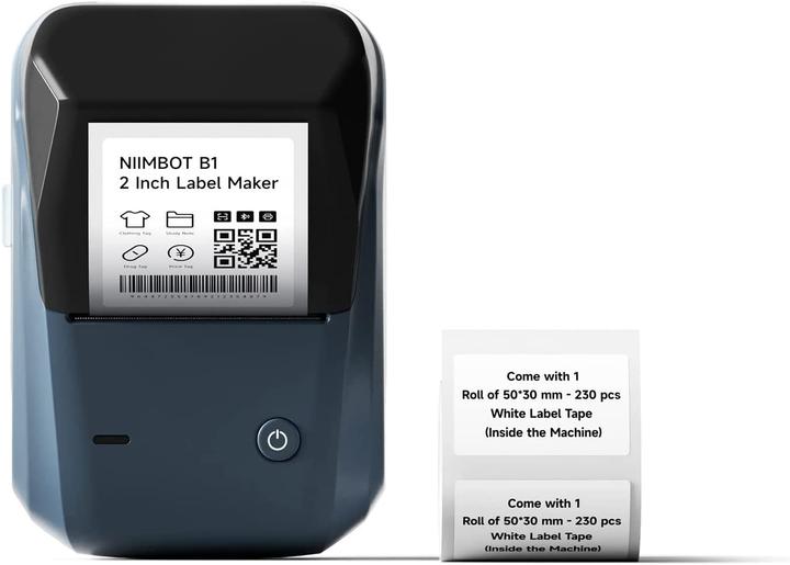 Produktbild Niimbot B1 wireless label printer (LakeBlue) (41209 dpi)