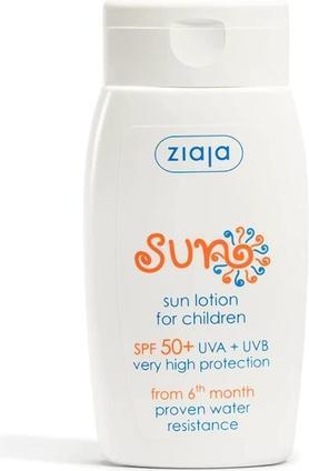 Ziaja Sun Lotion for Children SPF 50 125ml (Sonnenlotion, SPF 50+, 125 ml)