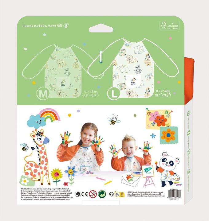Image du produit Haku Yoka Tablier de peinture pour enfants