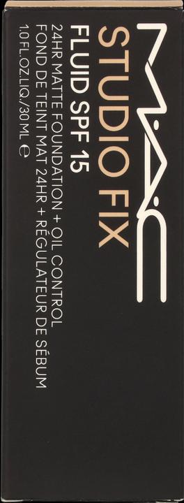 Actual product image MAC Cosmetics Studio Fix Fluid Fond de Teint Sun Protection Factor 15 (re) NW10 (No. NW10)