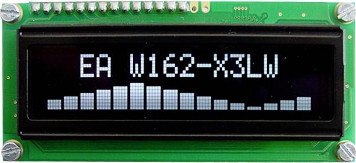 Produktbild Display Visions OLED-Display Weiss 5.55 mm 3.3 V, 5 V Ziffernanzahl: 2 EAW162-X3 (Elektronikkit)