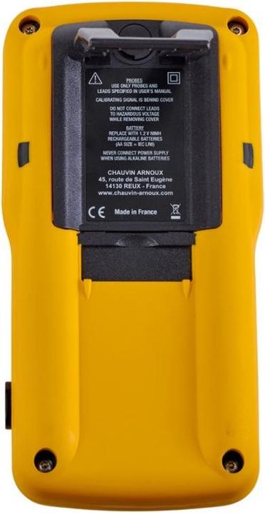 Immagine prodotto Chauvin Arnoux Oscilloscopio portatile (Scope-Meter) C.A 942 40MHz a 2 canali 2 GSa/s 2,5 kpts 8 Bit (CAT III 600V)