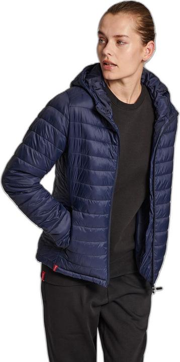 Actual product image hummel Red Quilted Hood Jacket Woman (S)