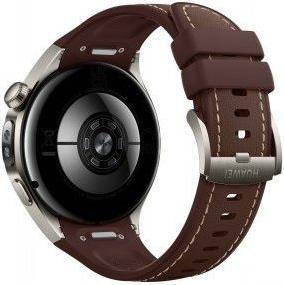 Produktbild Huawei Smartwatches Watch 5 (46mm), Fluorelastomer Braunes klassisches Armband, Metallgehäuse, Preise-L29L (46 mm)