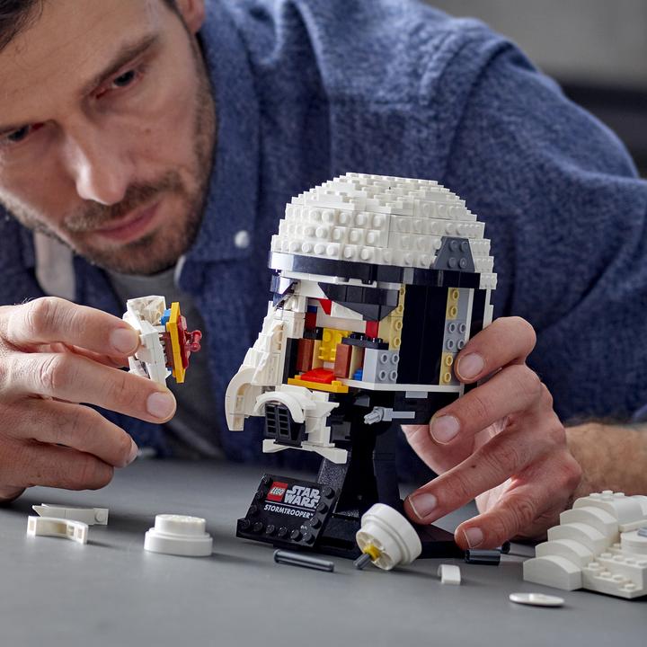Actual product image LEGO Stormtrooper Helmet (75276, LEGO Star Wars)