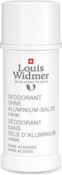 Louis Widmer Deodorant Crème Ohne Aluminium Salze Non Parfumé (Crème, 40 ml)