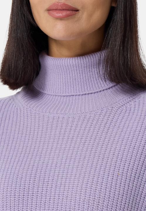 Actual product image Cash-Mere Wolle Kaschmir Oversize Style Rollkragen Pullover (S)