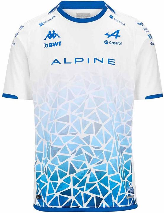 Image du produit Kappa Maillot Alpine F1 Barcelone Ocon 2024 (S)
