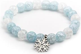 Beneto Crystal bead bracelet MINK44 / 17