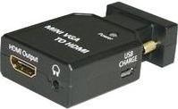 Immagine prodotto MicroConnect Convertitore da Mini VGA a HDMI (HDMI, 7.20 cm)