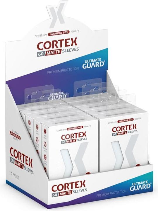 Ultimate Guard 60 pochettes Cortex Sleeves format japonais Transparent