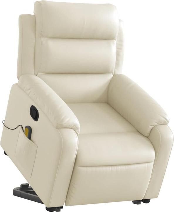 Actual product image VidaXL Massage chair with stand-up aid imitation leather