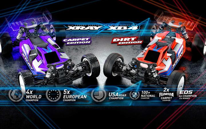 Immagine prodotto Xray XB4C'24 - AUTO FUORISTRADA ELETTRICA 4WD 1/10 - EDIZIONE TAPPETO (Kit)