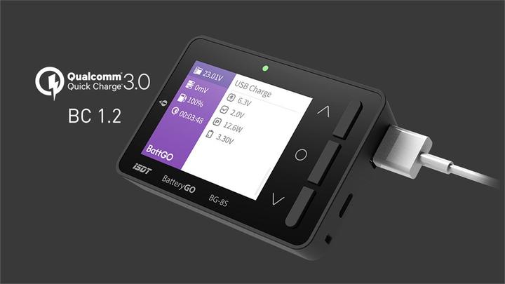 Actual product image Isdt BG-8S Smart Battery Checker
