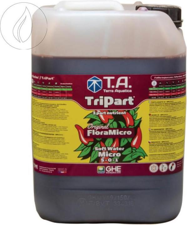Produktbild Terra Aquatica TriPart Flora/ GHE Micro Softwater 10L (12 kg, 10 l)