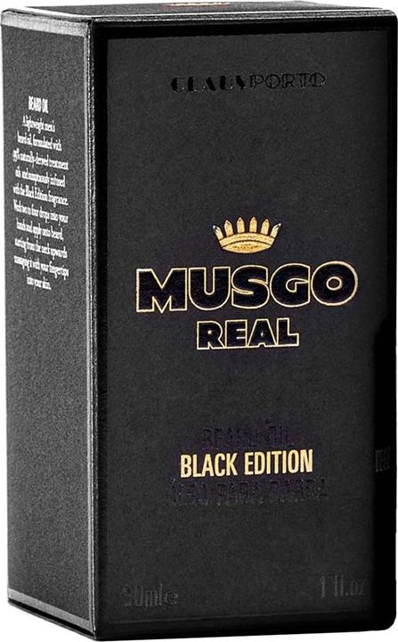 Produktbild Musgo Real Luxus Bartöl Black Edition (30 ml)