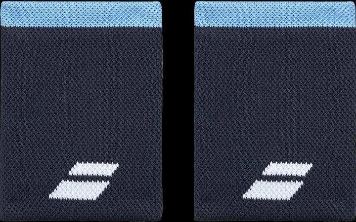 Actual product image Babolat Logo Jumbo Wristband Drive Heritage Blue (2x)