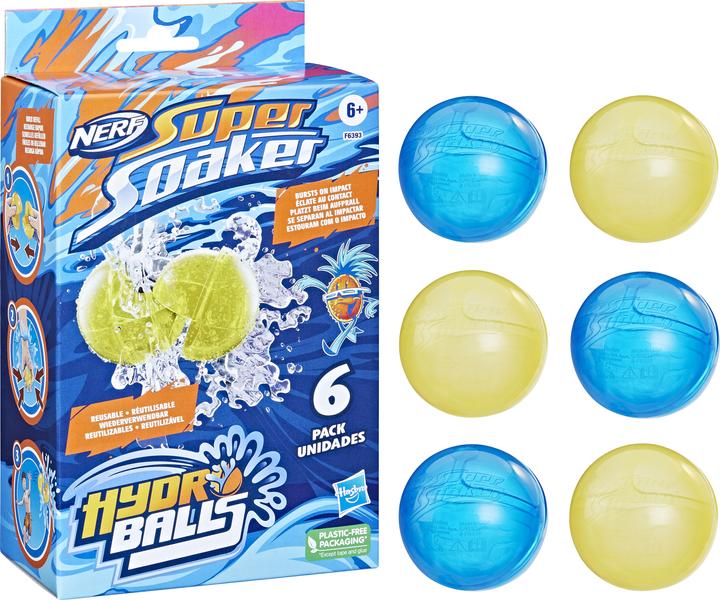 Image du produit Nerf Super Soaker Hydro Balls pack de 6