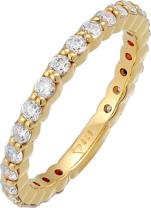 Elli Kristall Ring (54, 925 Silber)
