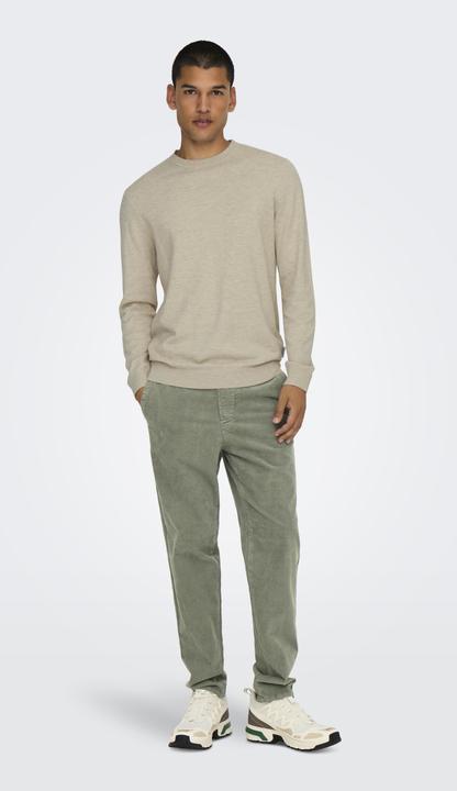 Actual product image Only & Sons Regular fit round neck pullover knitted jumper (L)