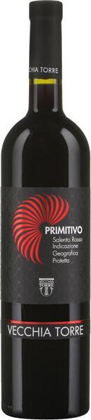 Produktbild Vecchia Torre Primitivo Salento IGT Puglia (1 x 75 cl, 2018)