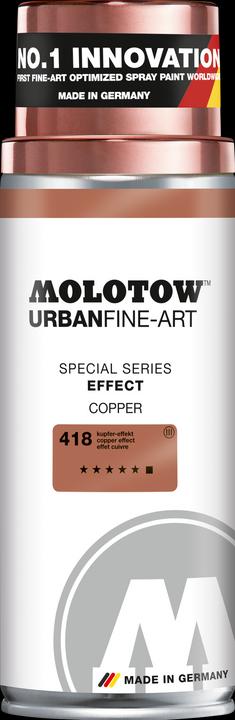 Actual product image Molotow Colour spray Urban Fine-Art 400ml Effect copper (copper) (Copper (Copper), 400 ml)