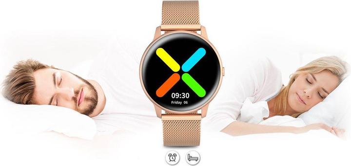 Actual product image Gino Rossi Smartwatch SW015-4 Różowe złoto (SW015-4) (45 mm)